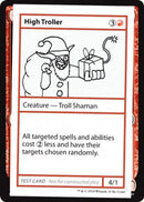 High Troller (No PW Symbol) (CMB1-) - Mystery Booster Playtest Cards 2021