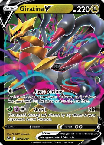 Giratina V - SWSH259 SWSH259/307 - SWSH Sword & Shield Promo Cards Holofoil