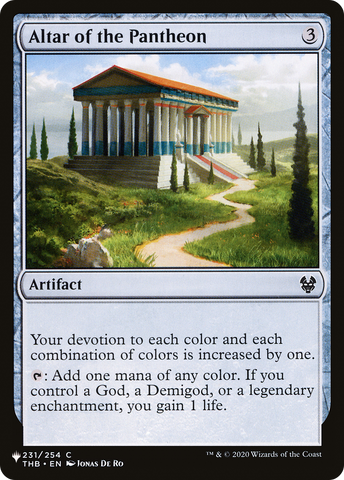 Altar of the Pantheon (LIST-231) - The List