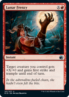 Lunar Frenzy (MID-147) - Innistrad: Midnight Hunt