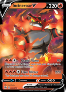 Incineroar V 8/73 - Champions Path Holofoil