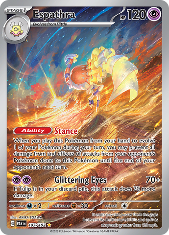 Espathra - 197/182 197 - SV04 Paradox Rift Holofoil