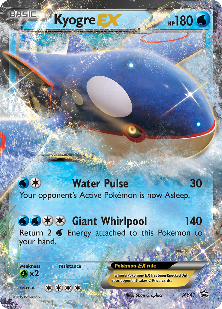 Kyogre EX XY41/211 - XY Promos Holofoil