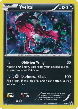 Yveltal - XY06 - Jumbo Cards Holofoil