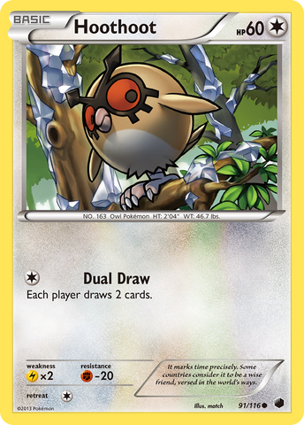 Hoothoot/116 - Plasma Freeze