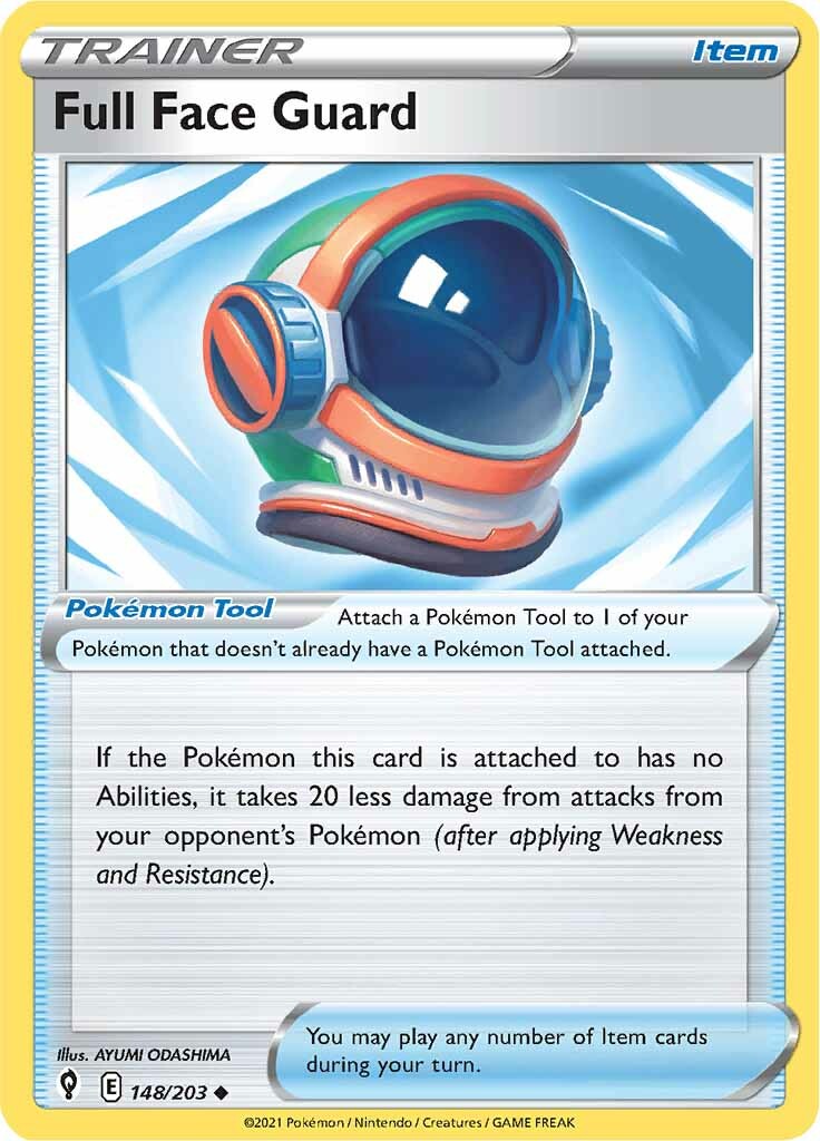 Full Face Guard 148/203 - SWSH07 Evolving Skies