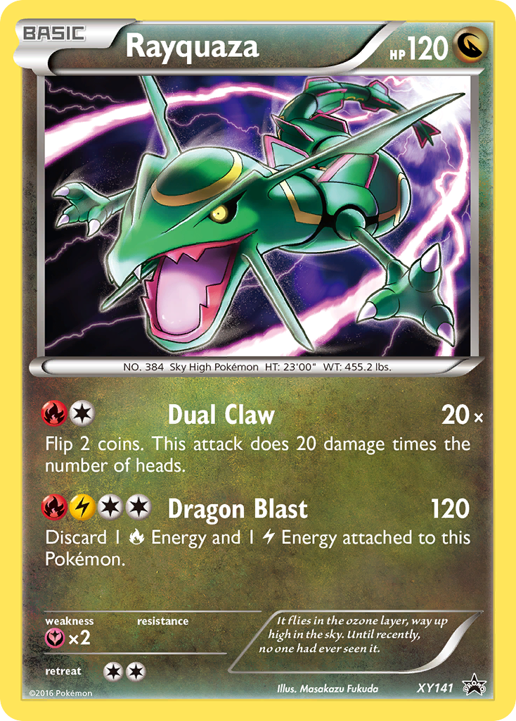 Rayquaza - XY141/211 - XY Promos Holofoil