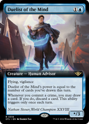 Duelist of the Mind (Extended Art) (OTJ-318) - Outlaws of Thunder Junction: (Extended Art)