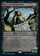 Graveyard Trespasser (Showcase) (MID-290) - Innistrad: Midnight Hunt: (Showcase, Double Faced Transform)
