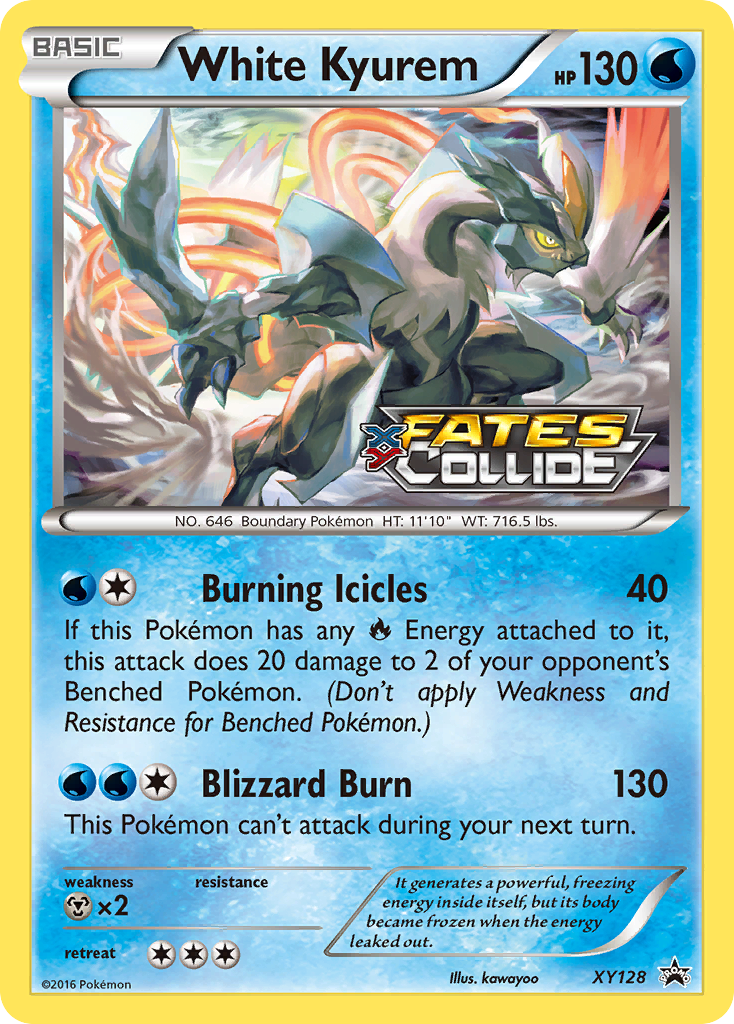 White Kyurem (Prerelease)/211 - XY Promos Holofoil