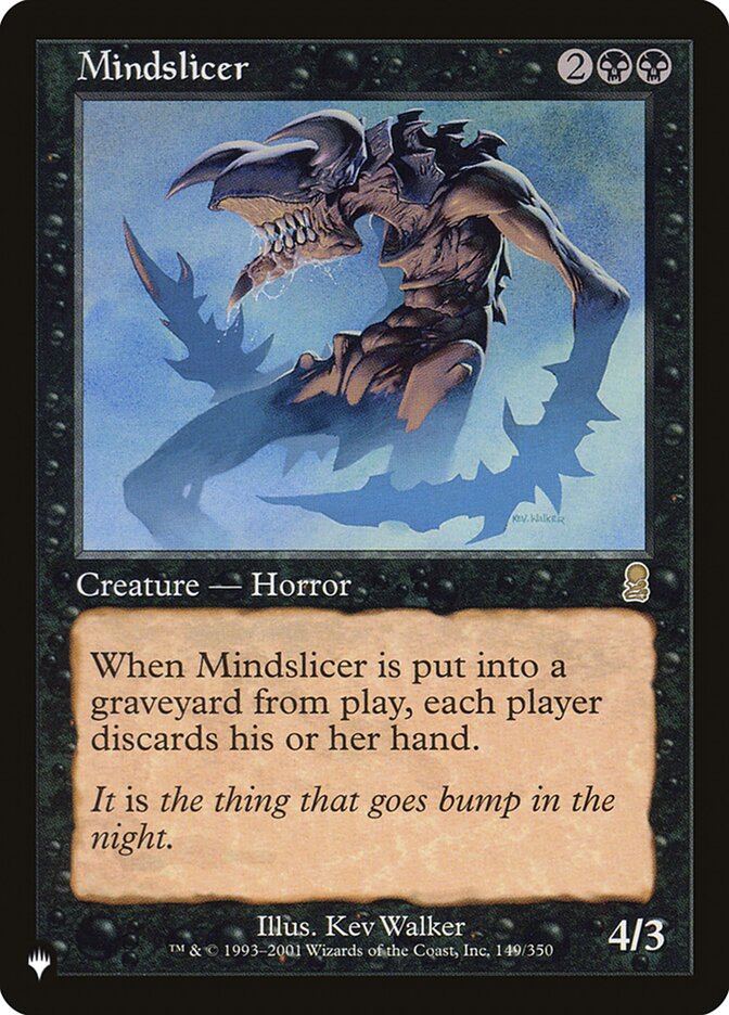 Mindslicer (LIST-149/350) - The List