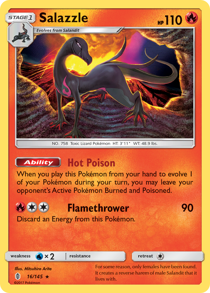 Salazzle/145 - SM  Guardians Rising