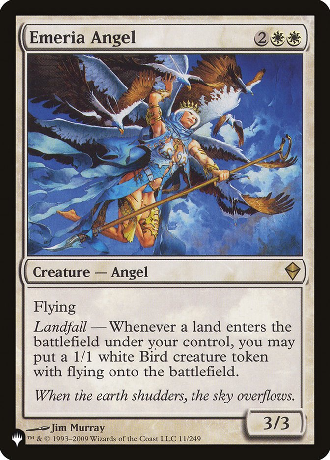 Emeria Angel (LIST-11/249) - The List