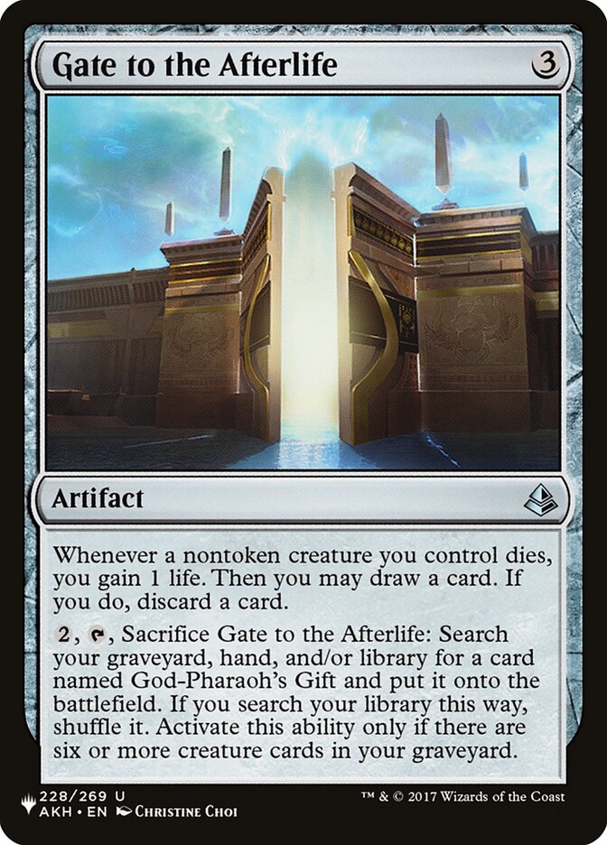 Gate to the Afterlife (LIST-228/269) - The List
