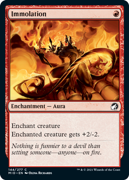 Immolation (MID-144) - Innistrad: Midnight Hunt