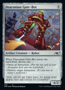Draconian Gate-Bot (Galaxy Foil) (UNF-474) - Unfinity Foil