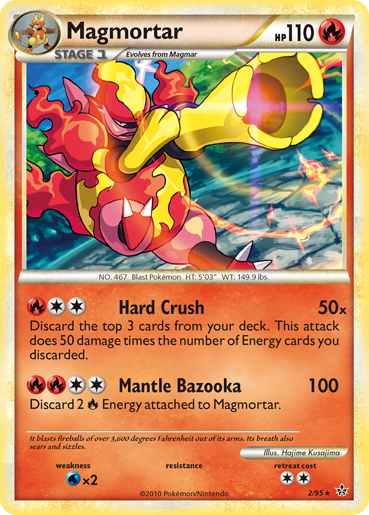Magmortar 2/95 - Unleashed Holofoil