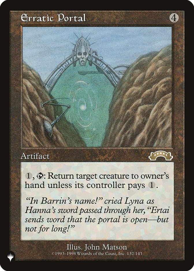 Erratic Portal (LIST-132/143) - The List