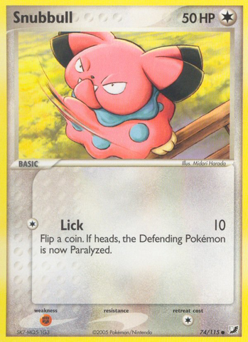 Snubbull 74/115 - Unseen Forces