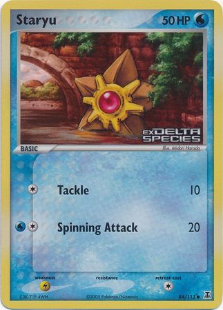 Staryu - 084/113 84/113 - Delta Species Reverse Holofoil