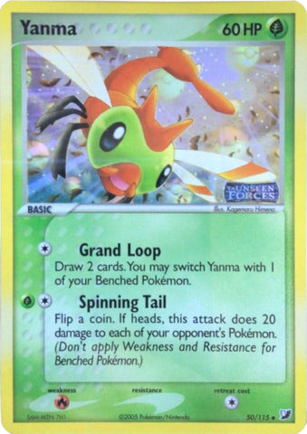Yanma/115 - Unseen Forces Reverse Holofoil