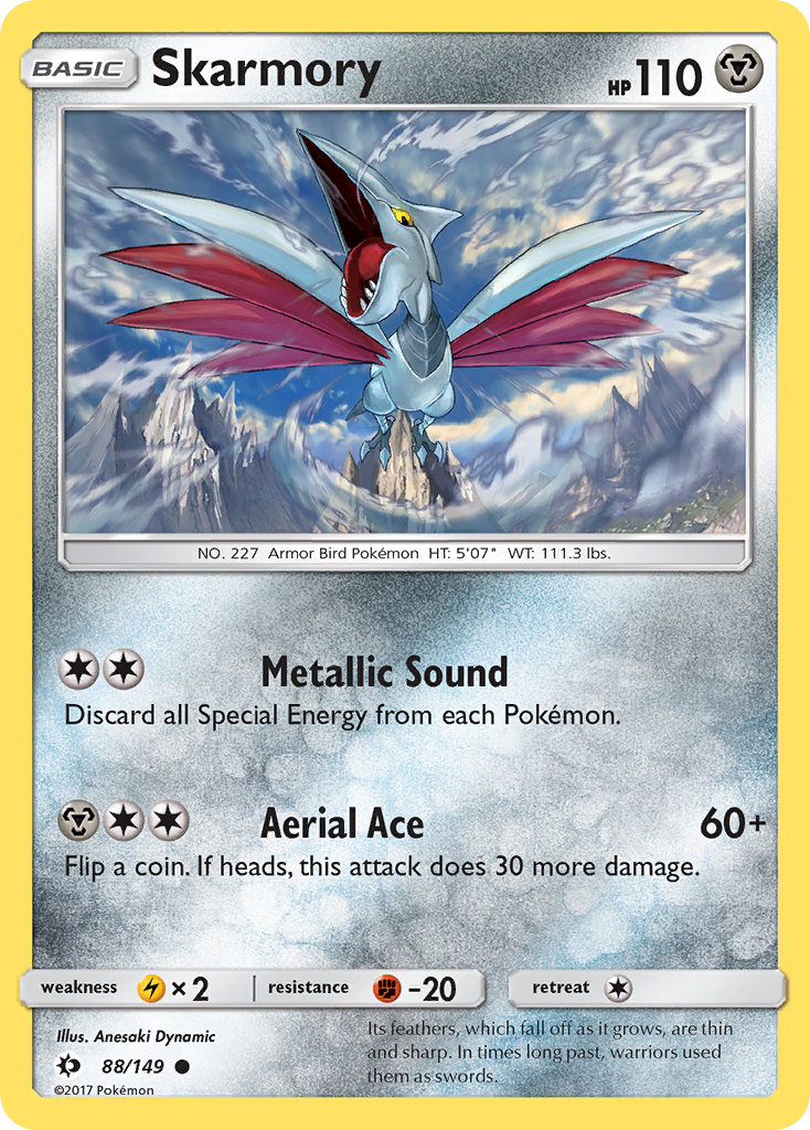 Skarmory 88/149 - SM Base Set