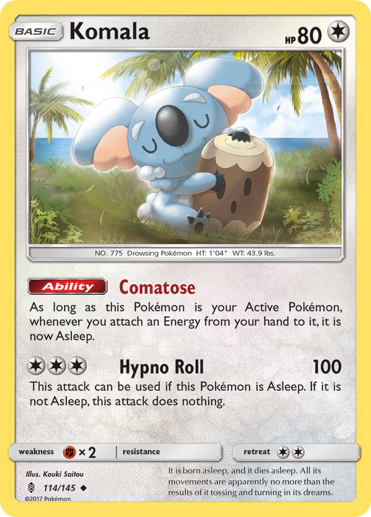 Komala 114/145 - SM  Guardians Rising