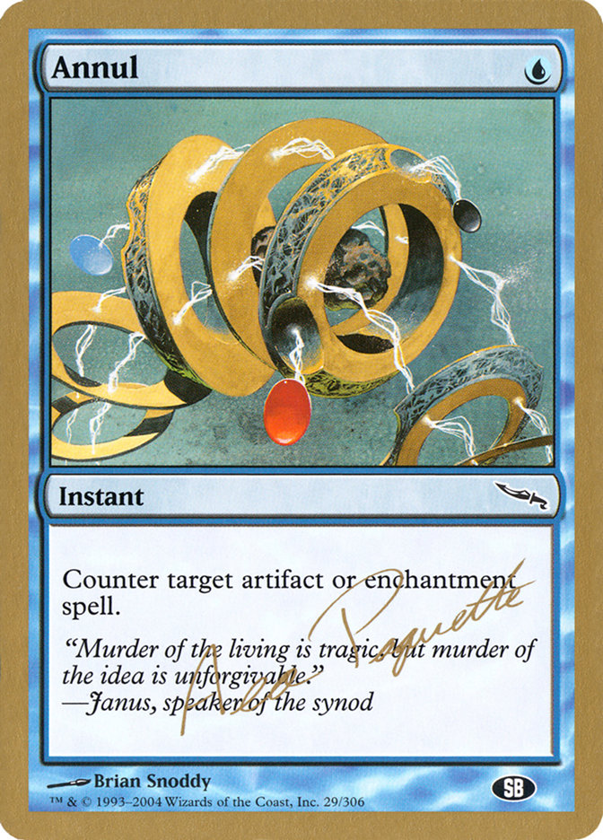 Annul - 2004 Aeo Paquette (MRD) (SB) (WCD-) - World Championship Decks 2004