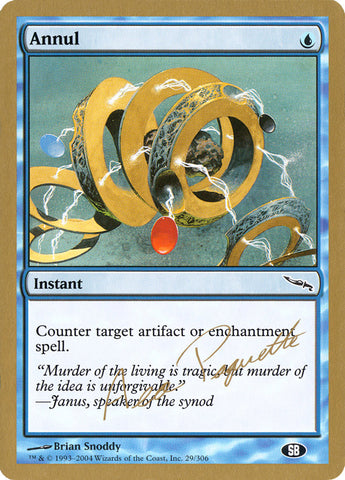 Annul - 2004 Aeo Paquette (MRD) (SB) (WCD-) - World Championship Decks 2004