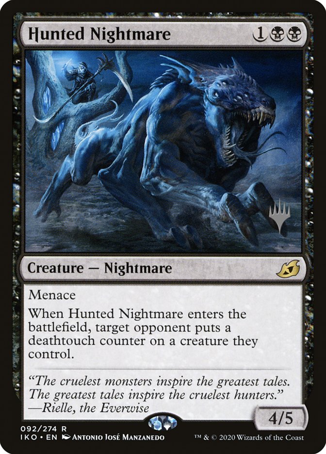 Hunted Nightmare (PPIKO-092) - Ikoria: Lair of Behemoths Promos
