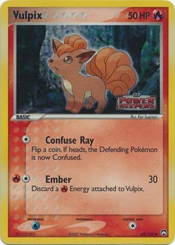 Vulpix 69/108 - Power Keepers Reverse Holofoil