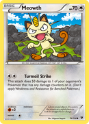 Meowth 74/124 - XY  Fates Collide