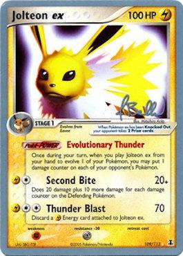 Jolteon ex - 2006 (Jimmy Ballard) 109 - World Championship Decks