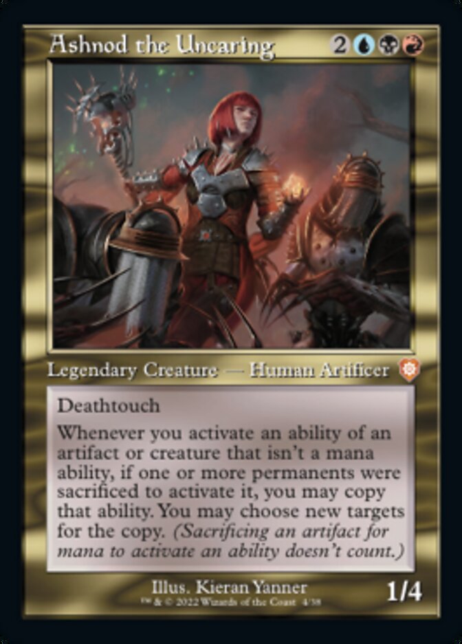 Ashnod the Uncaring (Retro Frame) (BRC-004) - The Brothers' War Commander