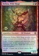 Delina, Wild Mage (PRE-138) - Adventures in the Forgotten Realms Promos Foil