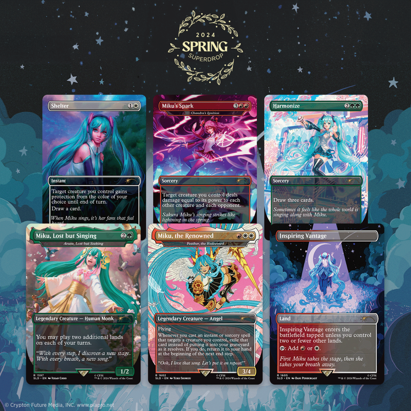 Secret Lair Drop Series Hatsune Miku: Sakura Superstar English Non-Foil