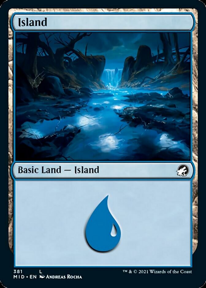 Island (381) (MID-381) - Innistrad: Midnight Hunt