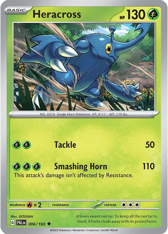 Heracross - 006/193 6 - SV02 Paldea Evolved