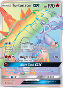 Turtonator GX (Secret)/145 - SM  Guardians Rising Holofoil