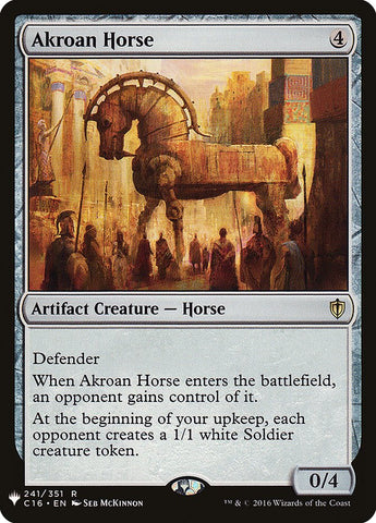 Akroan Horse (LIST-241) - The List
