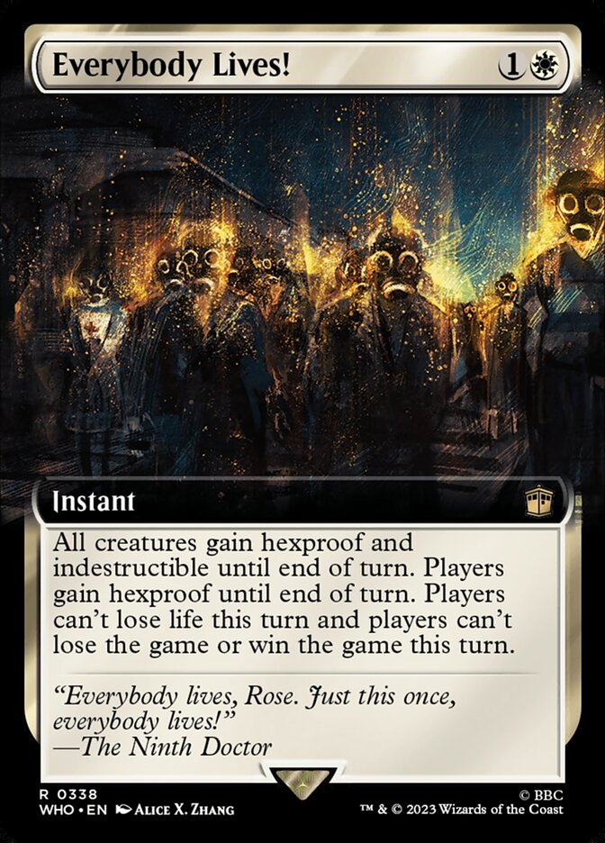 Everybody Lives! (Extended Art) (WHO-338) - Doctor Who: (Extended Art)