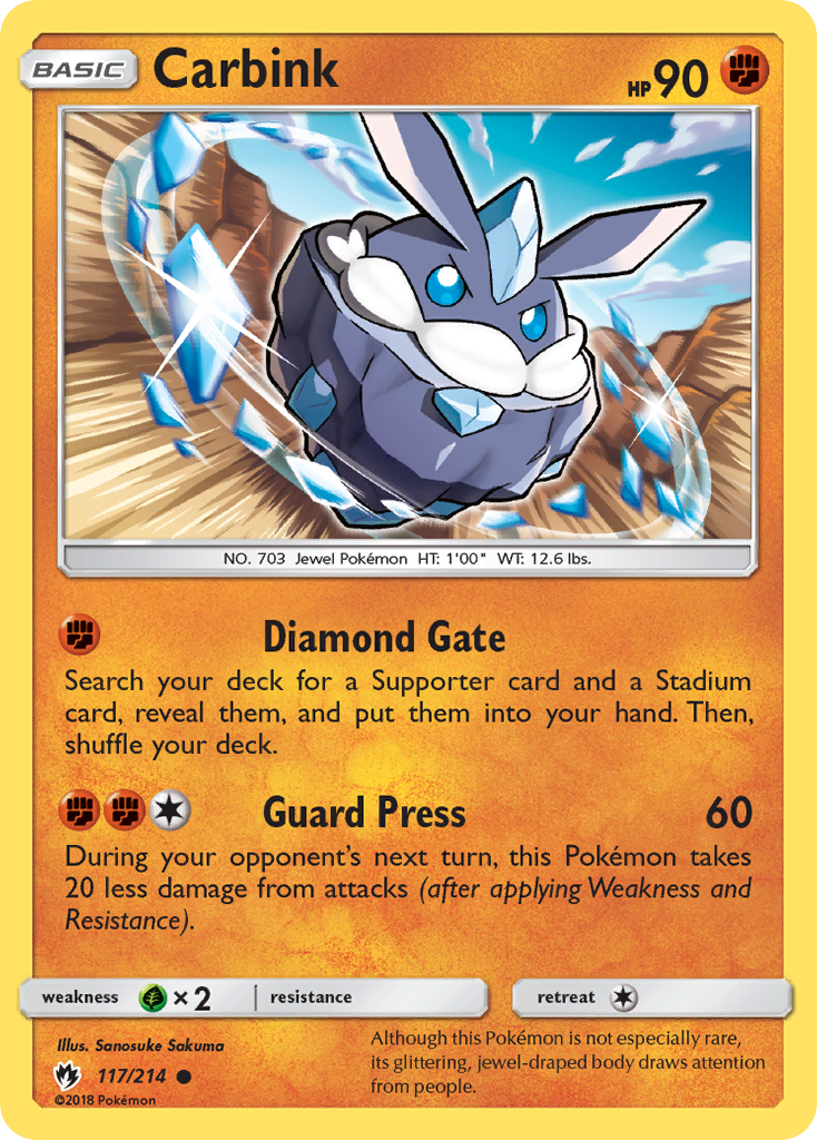 Carbink (117)/214 - SM  Lost Thunder