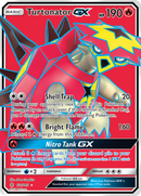 Turtonator GX (Full Art)/145 - SM  Guardians Rising Holofoil