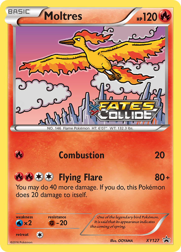Moltres (Prerelease)/211 - XY Promos Holofoil