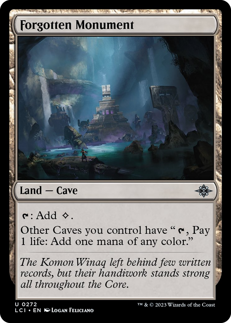 Forgotten Monument (LCI-272) - The Lost Caverns of Ixalan