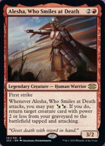 Alesha, Who Smiles at Death (2X2-101) - Double Masters 2022