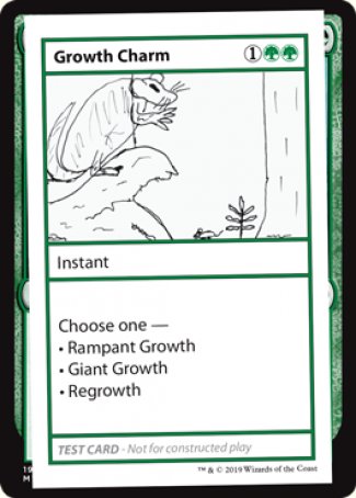 Growth Charm (No PW Symbol) (CMB1-) - Mystery Booster Playtest Cards 2021