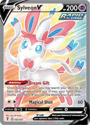 Sylveon V (Full Art) 183/203 - SWSH07 Evolving Skies Holofoil