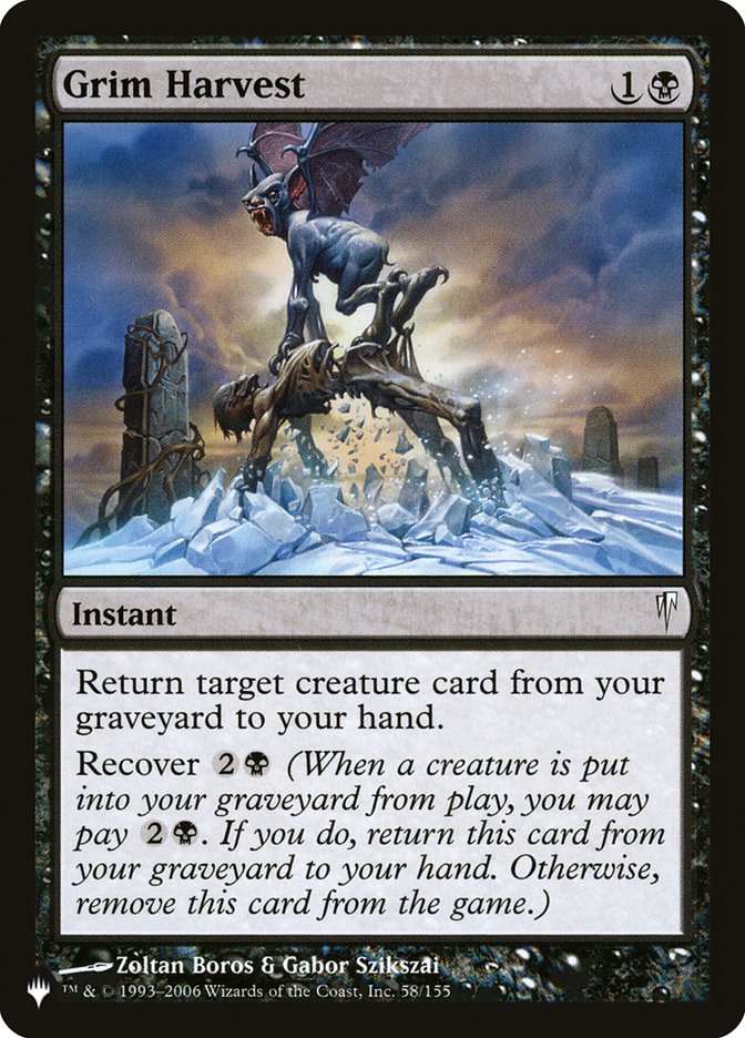 Grim Harvest (LIST-58/155) - The List