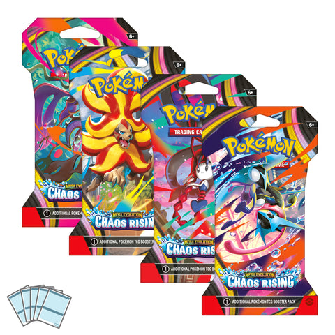 [Pre-Order] Mega Evolution Chaos Rising Sleeved Booster Pack